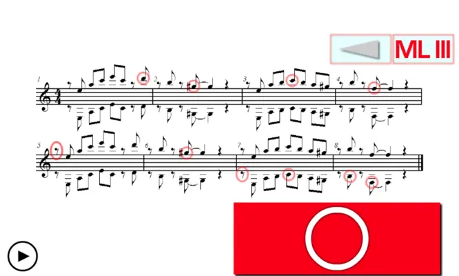 Music Sight Reading android App screenshot 0