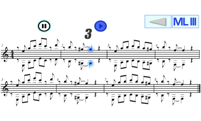 Music Sight Reading android App screenshot 1