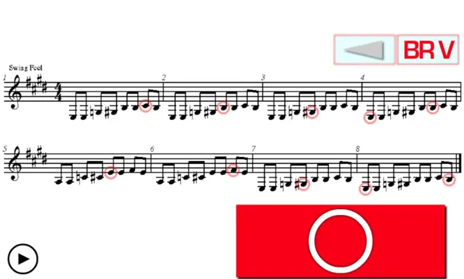 Music Sight Reading android App screenshot 2